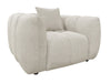 Richmond Fauteuil Jezebel Geweven stof - Crème