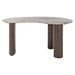 Richmond Organisch Bureau Brando Marmer en MDF, 160 x 80cm - Bruin