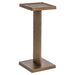 Richmond Bijzettafel Foley Brass Antique, 25 x 25cm - Goud - Vierkant