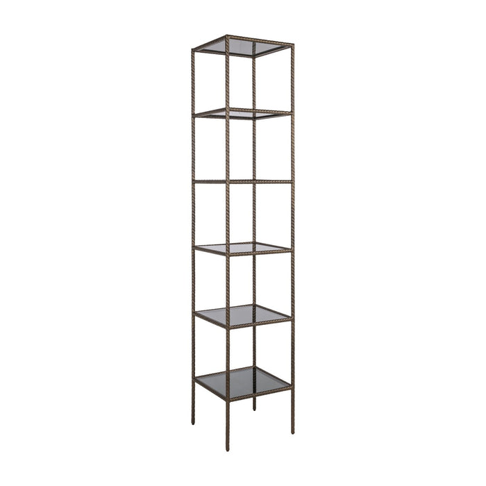 Richmond Wandrek Sheridon Glas en ijzer, 200 x 40cm - Goud