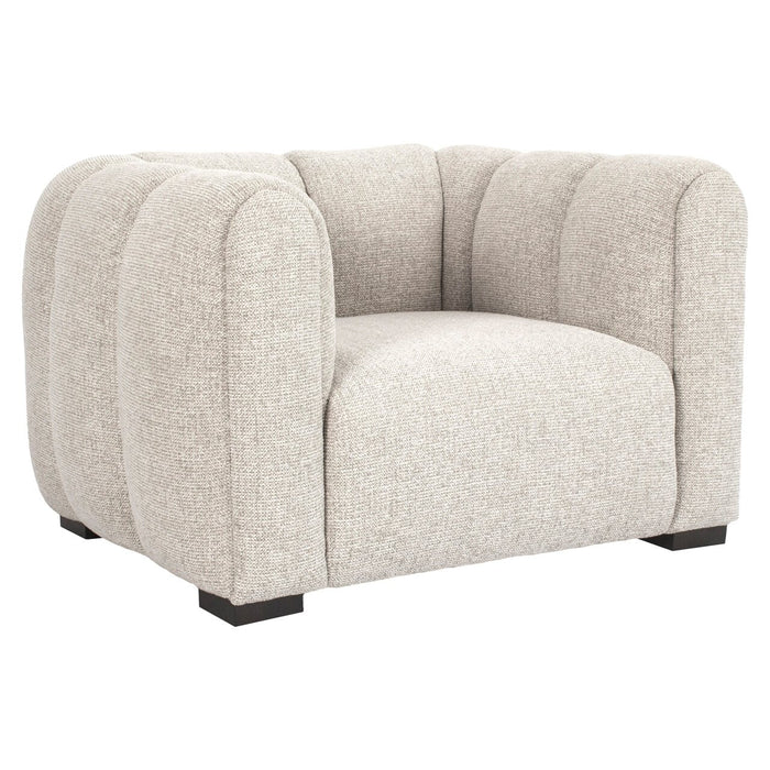 Richmond Fauteuil Novaro Geweven stof - Naturel - ThatLyfeStyle