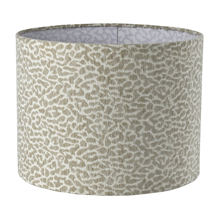 Richmond Lampenkap Zena Leopard, 50cm - Beige