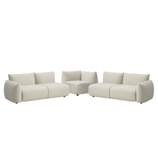 Richmond Outdoor Hoek Loungebank Dawson - Beige - ThatLyfeStyle