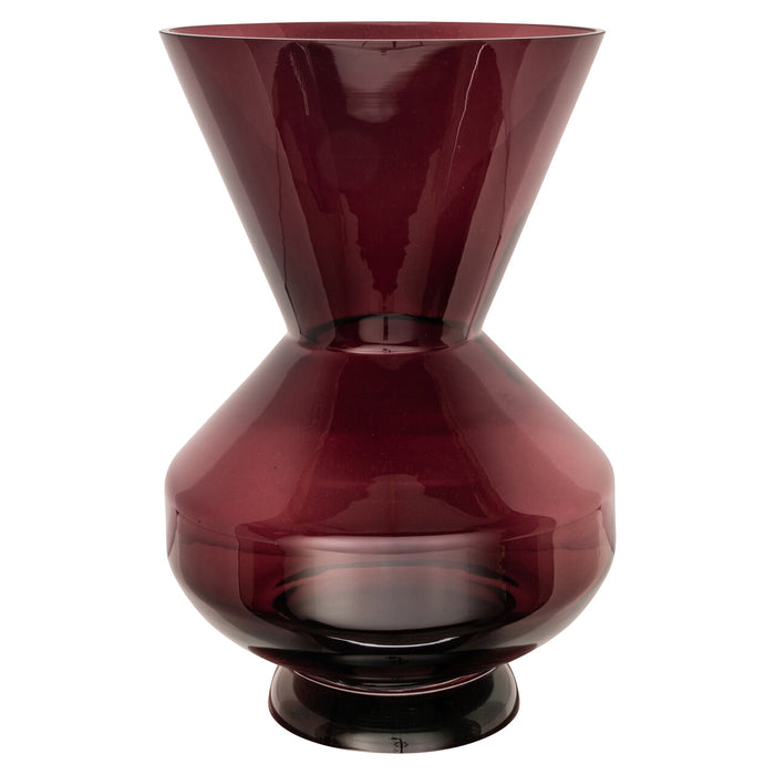 Richmond Vaas Veya 40cm - Burgundy