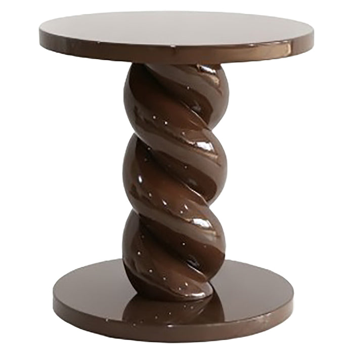 Richmond Ronde Bijzettafel Coco 50cm - Chestnut