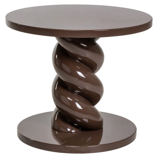 Richmond Ronde Bijzettafel Celeste, Ø55cm - Kastanje