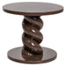 Richmond Ronde Bijzettafel Celeste, Ø55cm - Kastanje