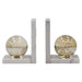 Richmond Boekenstandaard Lulu Crystal glas en marmer - Wit