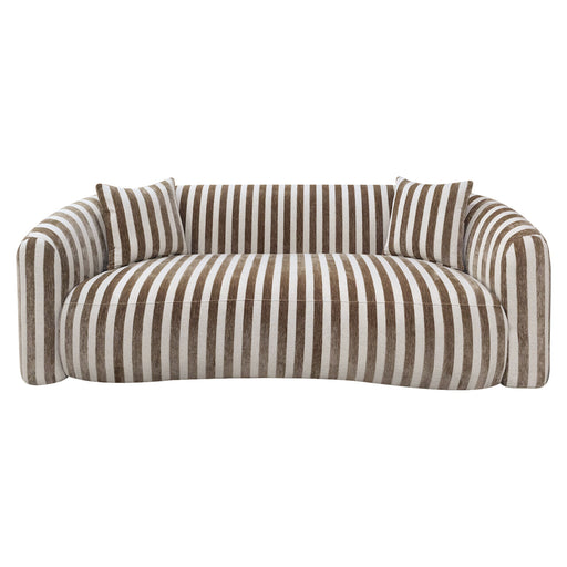 Richmond Bank Luxandra 229cm, Stripes - Sand - ThatLyfeStyle