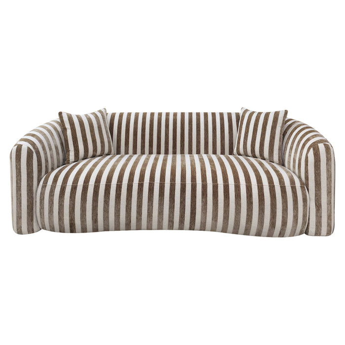 Richmond Bank Luxandra 229cm, Stripes - Sand