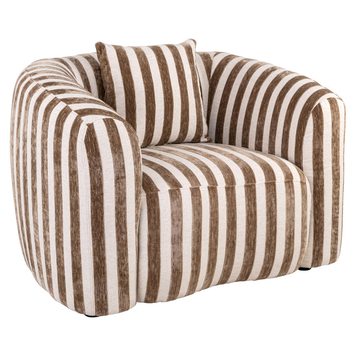 Richmond Fauteuil Luxandra Stripes - Sand
