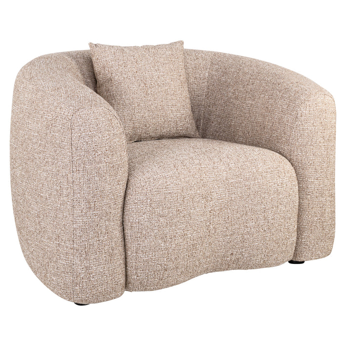 Richmond Fauteuil Luxandra Tweed stof - Sand