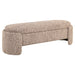 Richmond Bankje Cupid Met opbergruimte, Mocca Linear, 150cm - Mocha