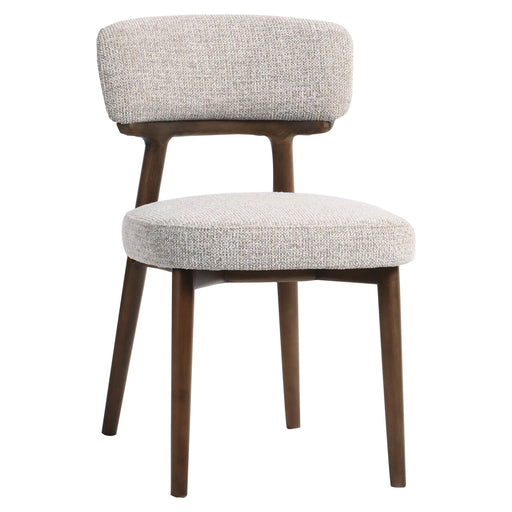 Richmond Eetkamerstoel Basker Fancy stof en hout - Natural - ThatLyfeStyle