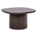 Richmond Bijzettafel Almundi 70 x 70cm - Chocolat Brown - Vierkant