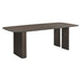 Richmond Eettafel Castello Eikenhout, 230 x 100cm - Smoked Charchoal