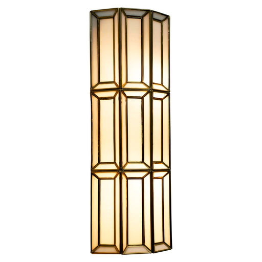 Richmond Wandlamp Opal - Brass Antique