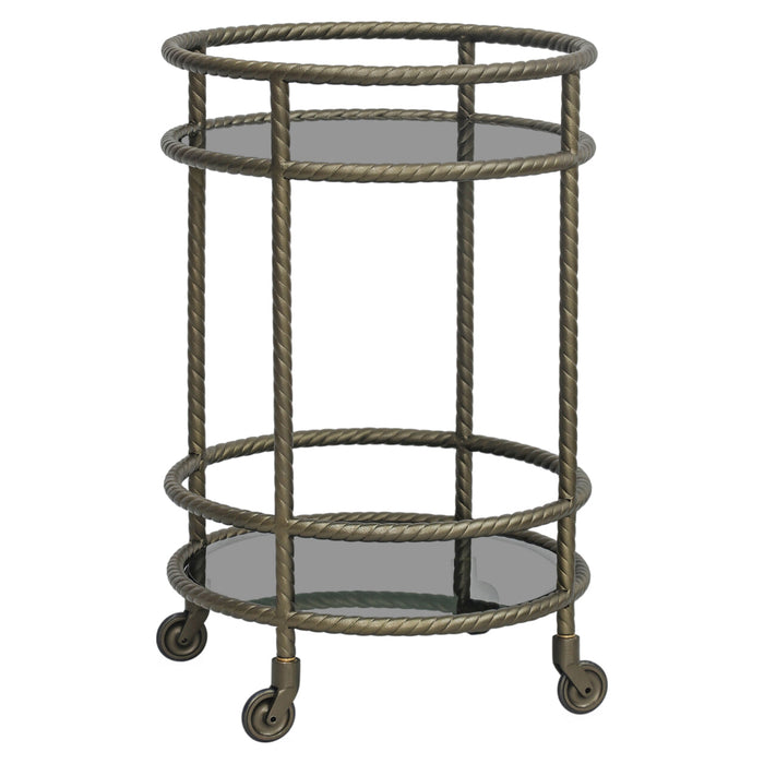 Richmond Trolley Macallan 70cm - Brass Antique