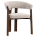 Richmond Eetkamerstoel Contigo Geweven stof - Mocca - ThatLyfeStyle