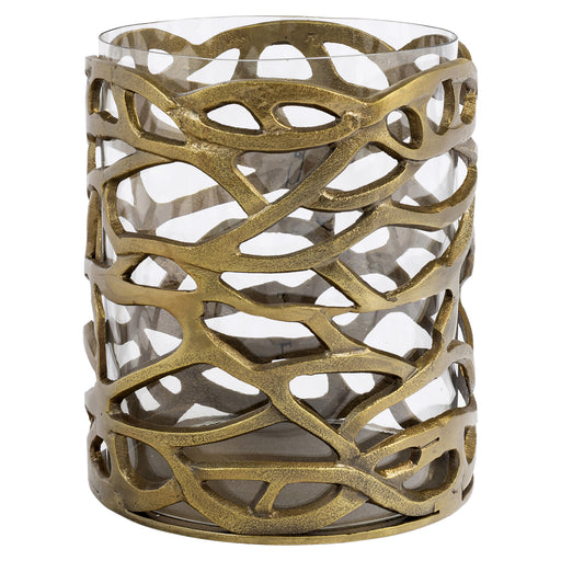 Richmond Windlicht Mase 27cm - Brass antique - ThatLyfeStyle