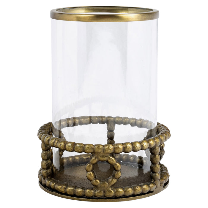 Richmond Windlicht Mile 26cm - Brass antique