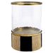 Richmond Windlicht Sas 32cm - Brass antique