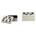 Richmond Opbergdoos Flake Set van 2 stuks - White