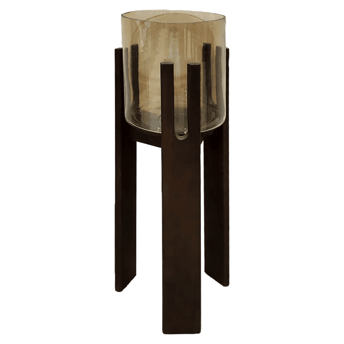 Richmond Windlicht Reese 80cm - Walnut
