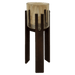 Richmond Windlicht Reese 80cm - Walnut