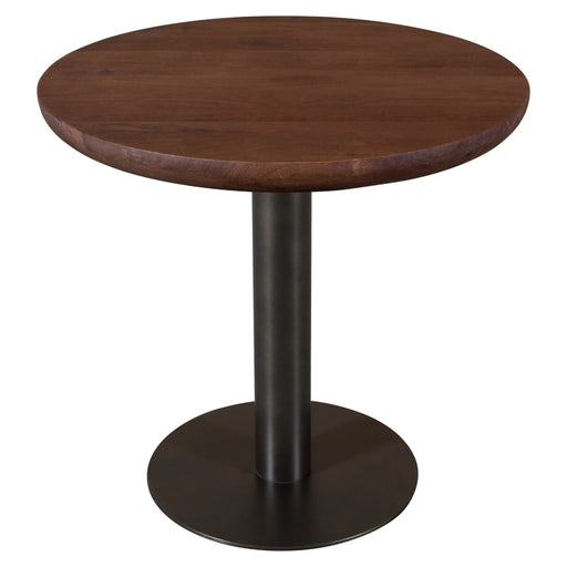 Richmond Ronde Bistrotafel Baldwin Mangohout, Ø80cm - Spicebrown - ThatLyfeStyle