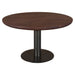 Richmond Ronde Eettafel Baldwin Mangohout, Ø130cm - Spicebrown