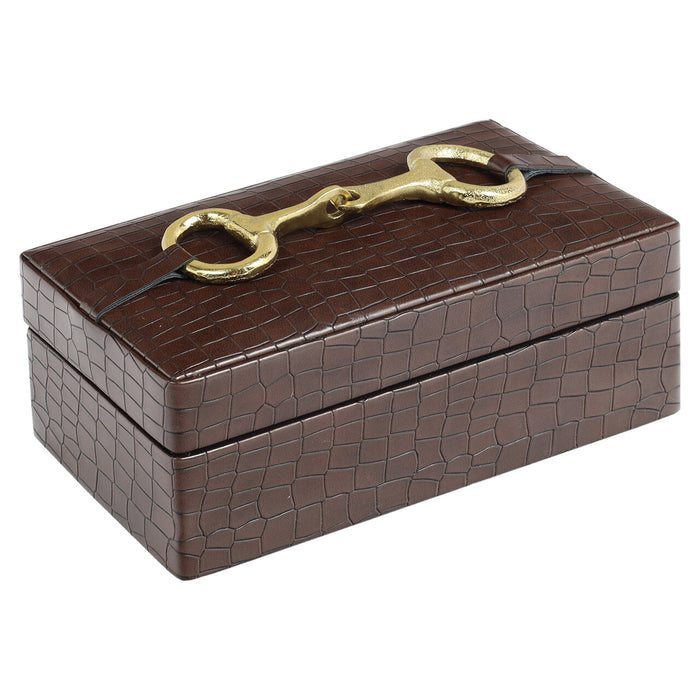 Richmond Opbergdoos Rex 20cm - Dark Brown