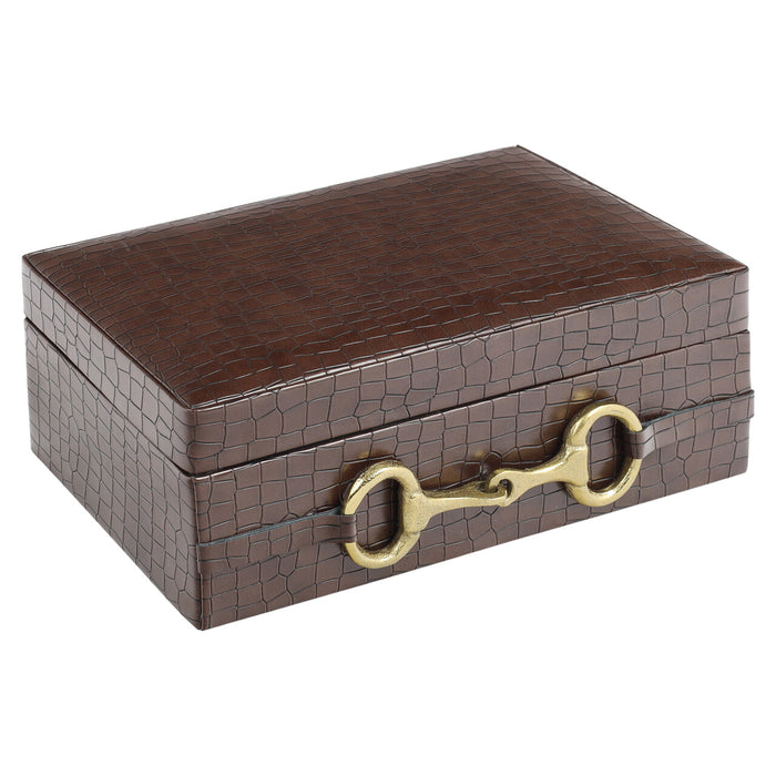 Richmond Opbergdoos Rex 25cm - Dark Brown