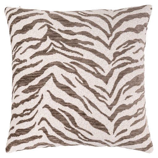 Richmond Kussen Tara Tiger, 50 x 50cm - Taupe