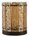 Richmond Windlicht Aura Glas, 27cm - Amber
