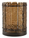 Richmond Windlicht Nuri Glas 27 cm - Bruin
