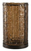 Richmond Windlicht Nuri Glas, 40cm - Bruin