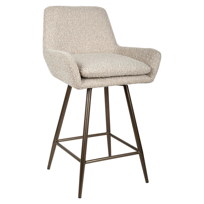 Richmond Barstoel Linsey Chunky - Natural (zithoogte 68cm)