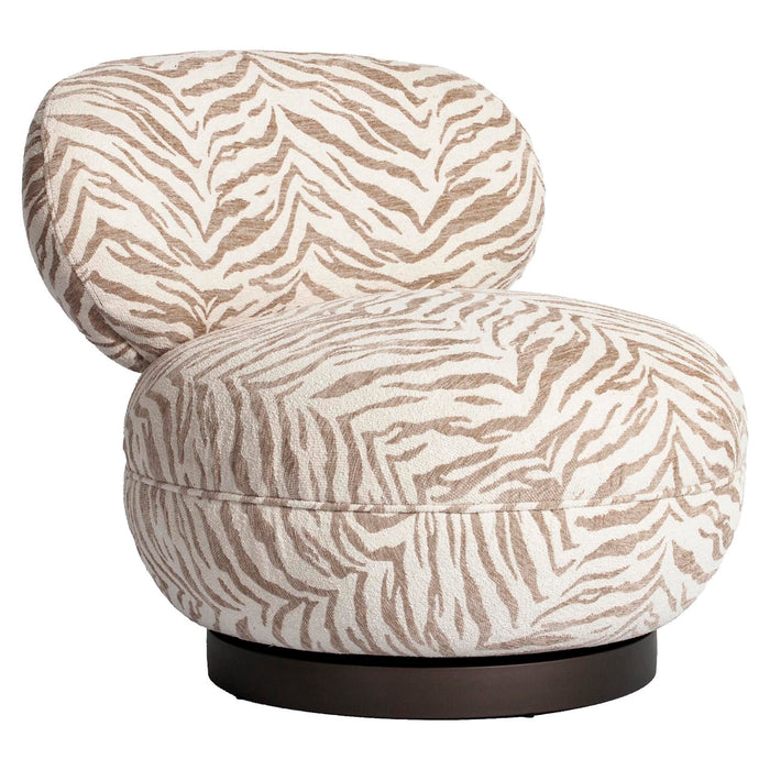 Richmond Draaifauteuil Jace Tiger - Beige