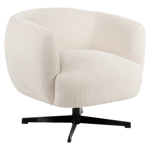 Richmond Draaifauteuil Estelle Blockweave - Beige - ThatLyfeStyle