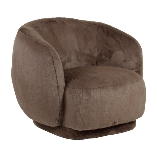 Richmond Fauteuil Negreslo Fluffy - Brown - ThatLyfeStyle