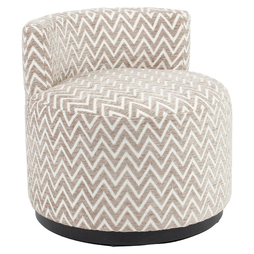 Richmond Fauteuil Franny Chevron - Sand - ThatLyfeStyle