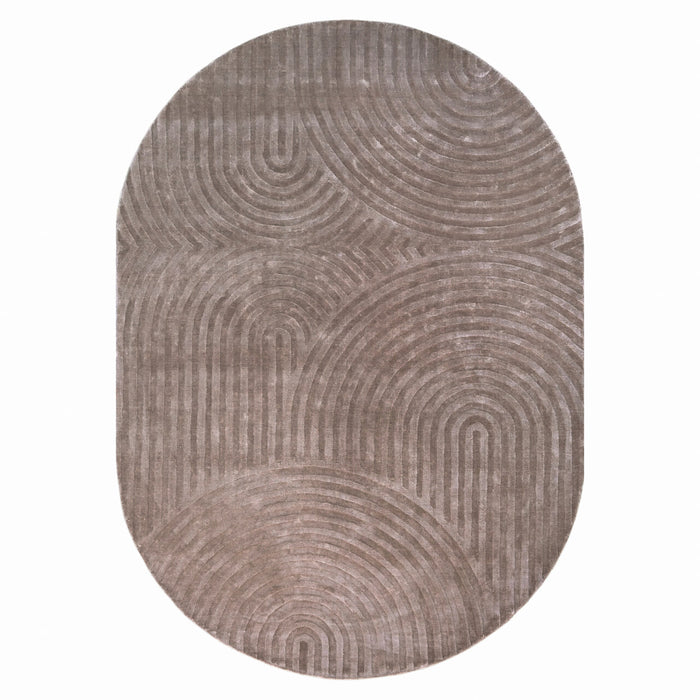Richmond Vloerkleed Bayon 200x300cm - Beige - Ovaal