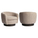 Richmond Fauteuil Colmar geweven stof - Natural Chunky