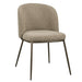 Richmond Eetkamerstoel Elvi Chunky stof - Mocca