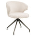 Richmond Draaibare Eetkamerstoel Milly Bouclé - Cream
