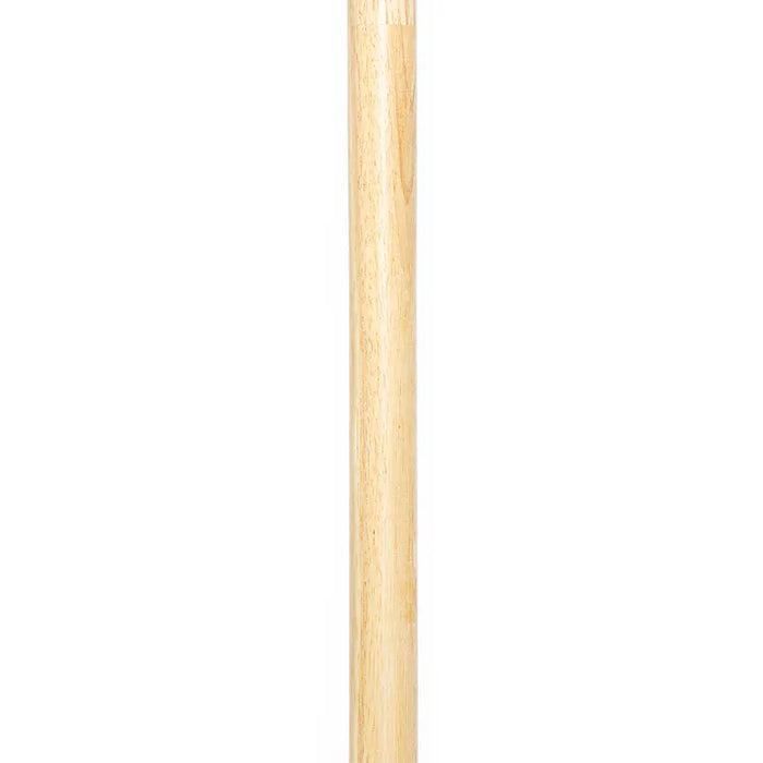 Landelijke vloerlamp hout met linnen kap naturel 32 cm - Mels - ThatLyfeStyle