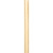 Landelijke vloerlamp hout met linnen kap naturel 32 cm - Mels - ThatLyfeStyle