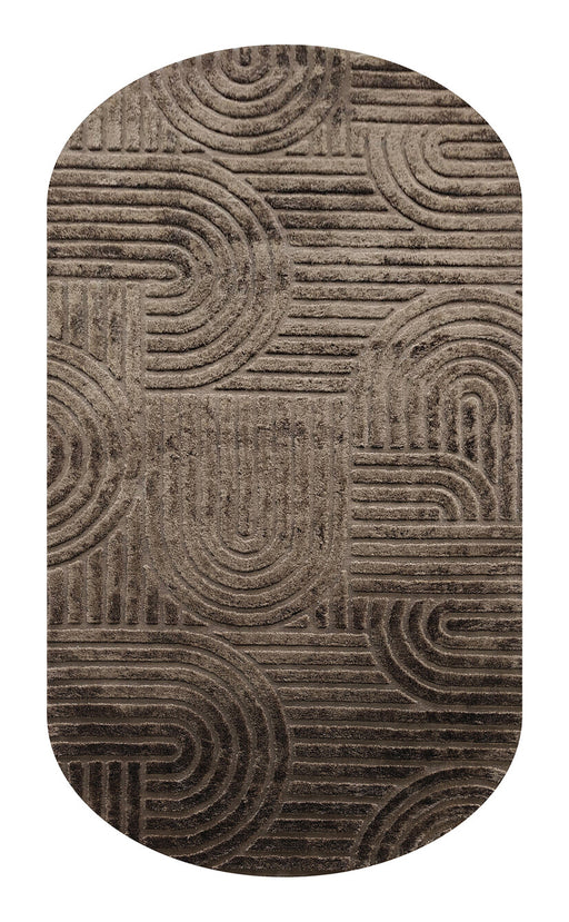 Richmond Vloerkleed Liff 200 x 350cm - Donkerbruin