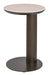 Richmond Laptoptafel Ritz Travertinlook, Ø40cm - Bruin - Rond